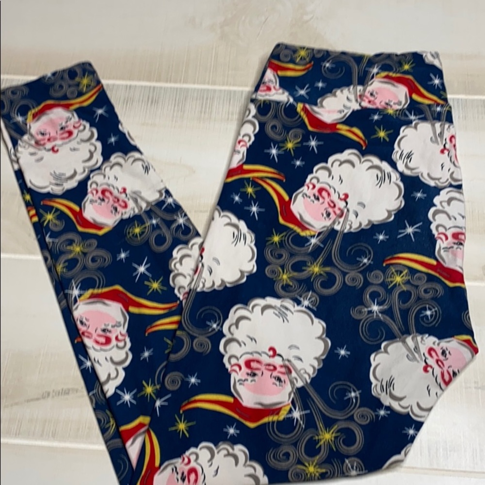 LuLaRoe Christmas Santa leggings